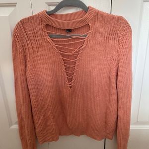 Peachy sweater